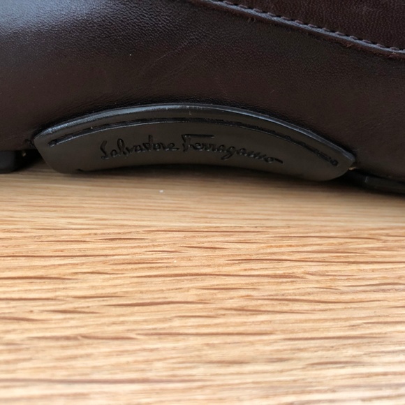 Salvatore Ferragamo Parigi Leather Gancini Driver - Picture 5 of 7